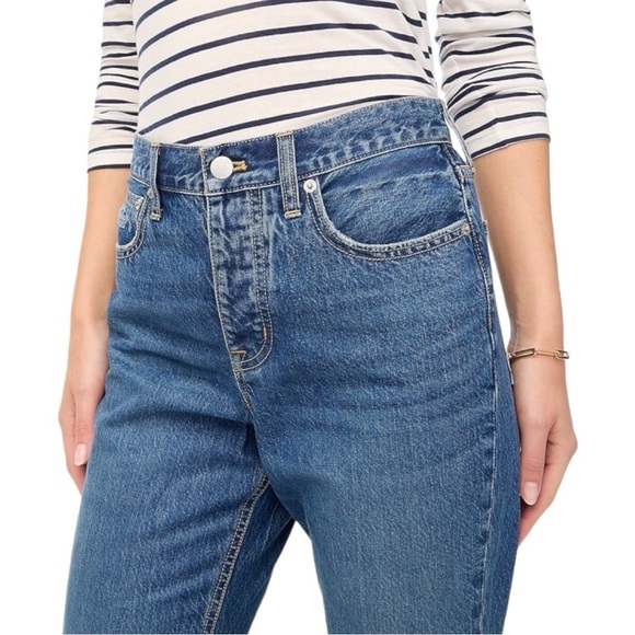NWT J. Crew Premium Edition Slim Boyfriend Jean size 34 in Vintage Wash - Picture 2 of 9